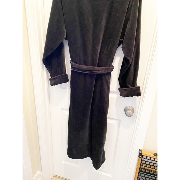 Victoria’s Secret Black Tie Up Robe Size M/L with defect - Picture 11 of 16